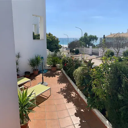 Apartamento Con Terraza En Primera Linea De Playa Conil De La Frontera Esterno foto